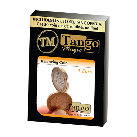 Balancing Coin (1 Euro) by Tango Magic- Trick (E0049) wwww.magiedirecte.com