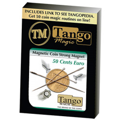 MAGNETIC COIN STRONG MAGNET (50 cents Euro) - Tango wwww.magiedirecte.com