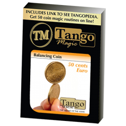 Balancing Coin (50 cents Euro) by Tango - Trick(E0048) wwww.magiedirecte.com