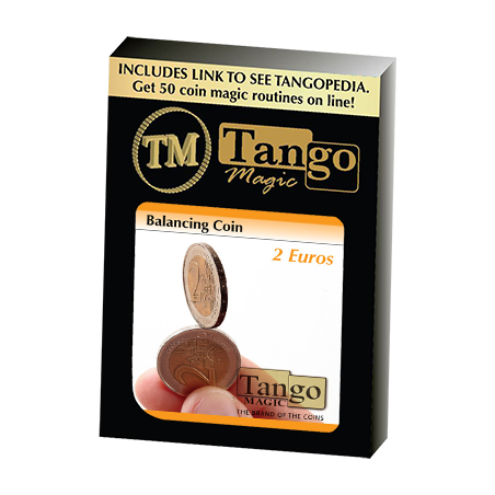 Balancing Coin (2 Euros) by Tango - Trick(E0050) wwww.magiedirecte.com