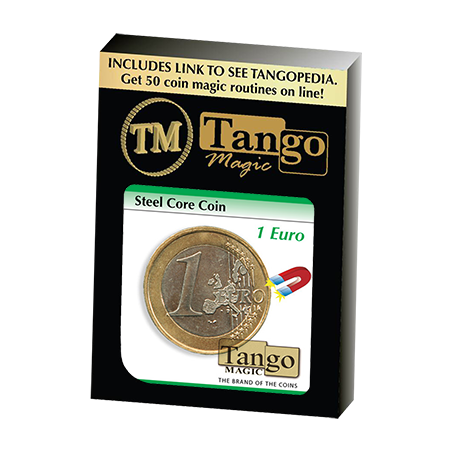 Steel Core Coin 1 Euro by Tango - Trick (E0023) wwww.magiedirecte.com