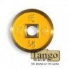 NORMAL CHINESE COIN Made in Brass (Jaune) - Tango wwww.magiedirecte.com