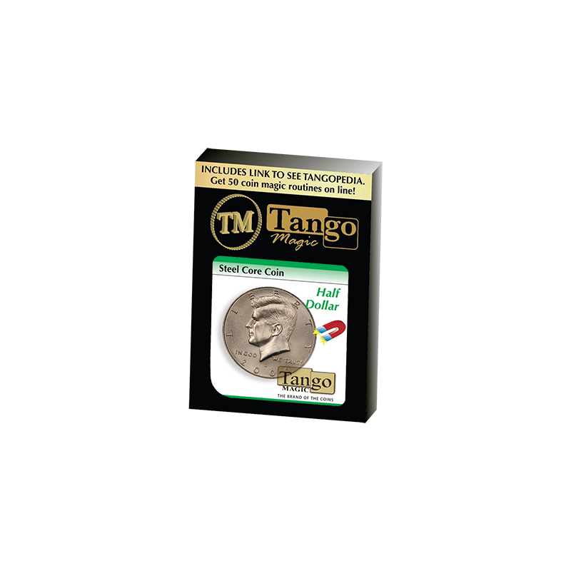 Steel Core Coin US Half Dollar by Tango -Trick (D0029) wwww.magiedirecte.com