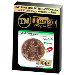 Steel Core Coin English Penny (D0031) by Tango - Trick wwww.magiedirecte.com