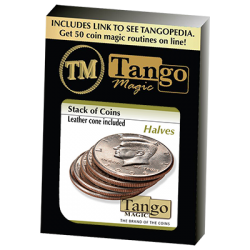 STACK OF COINS HALVES - Tango wwww.magiedirecte.com