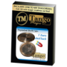 Expanded Shell Coin - (1 Euro, Steel Back) by Tango Magic - Trick (E0066) wwww.magiedirecte.com