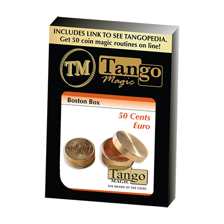 BOSTON COIN BOX BRASS (50 cents Euro) - Tango wwww.magiedirecte.com