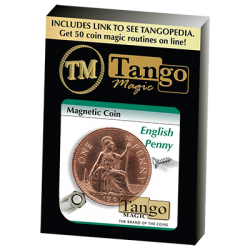 Magnetic Coin English Penny (D0027)by Tango - Trick wwww.magiedirecte.com