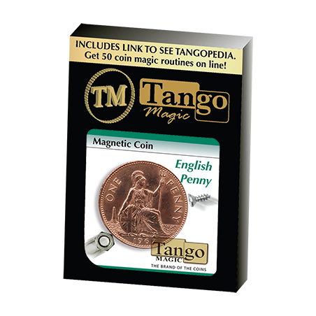 MAGNETIC COIN (English Penny) - Tango wwww.magiedirecte.com