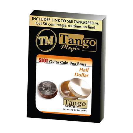 SLOT OKITO COIN BOX BRASS (Half Dollar) - Tango wwww.magiedirecte.com