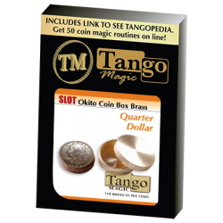 SLOT OKITO COIN BOX BRASS (Quarter) - Tango wwww.magiedirecte.com