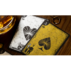 The Grand Silver Allure Playing Cards by Riffle Shuffle wwww.magiedirecte.com