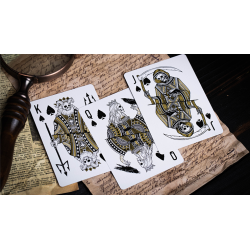 666 (Gold Foil) Playing Cards by Riffle Shuffle wwww.magiedirecte.com