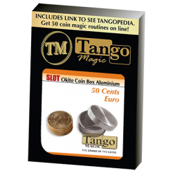 SLOT OKITO BOX (50 cent Euro) Aluminium - Tango wwww.magiedirecte.com