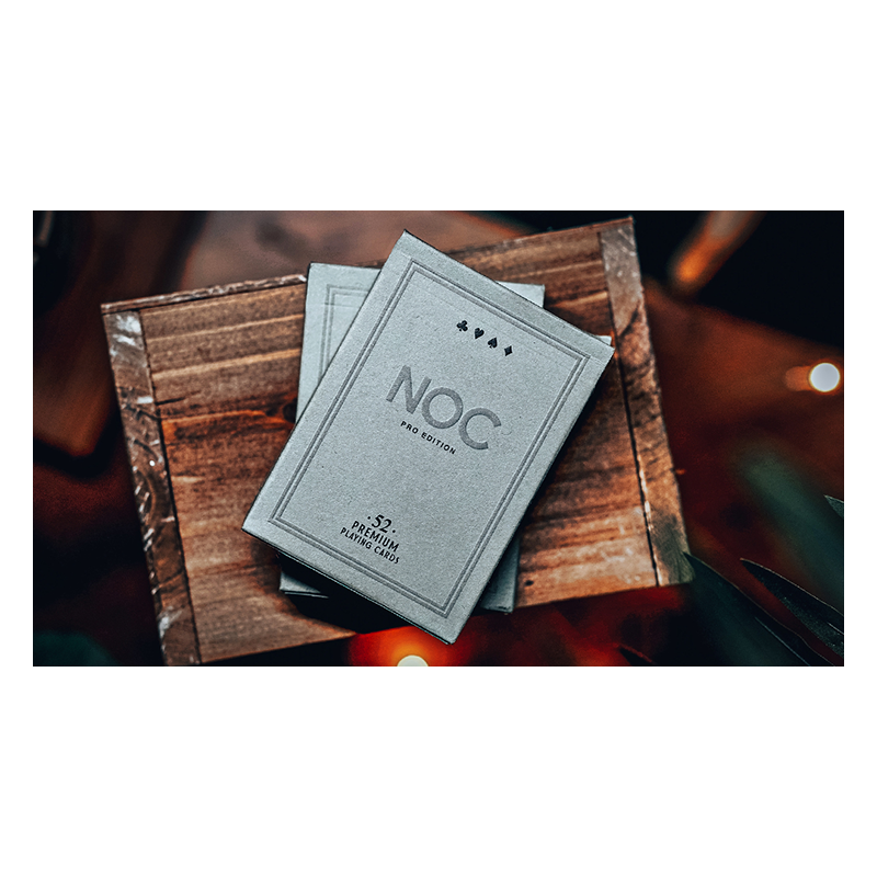 NOC Pro 2021 (Greystone) Playing Cards wwww.magiedirecte.com