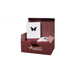 Refill Butterfly Cards Red 3rd Edition (6 pack) by Ondrej Psenicka wwww.magiedirecte.com