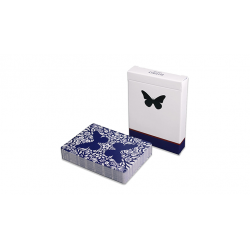 Butterfly Playing Cards Marked (Blue) 3rd Edition by Ondrej Psenicka wwww.magiedirecte.com