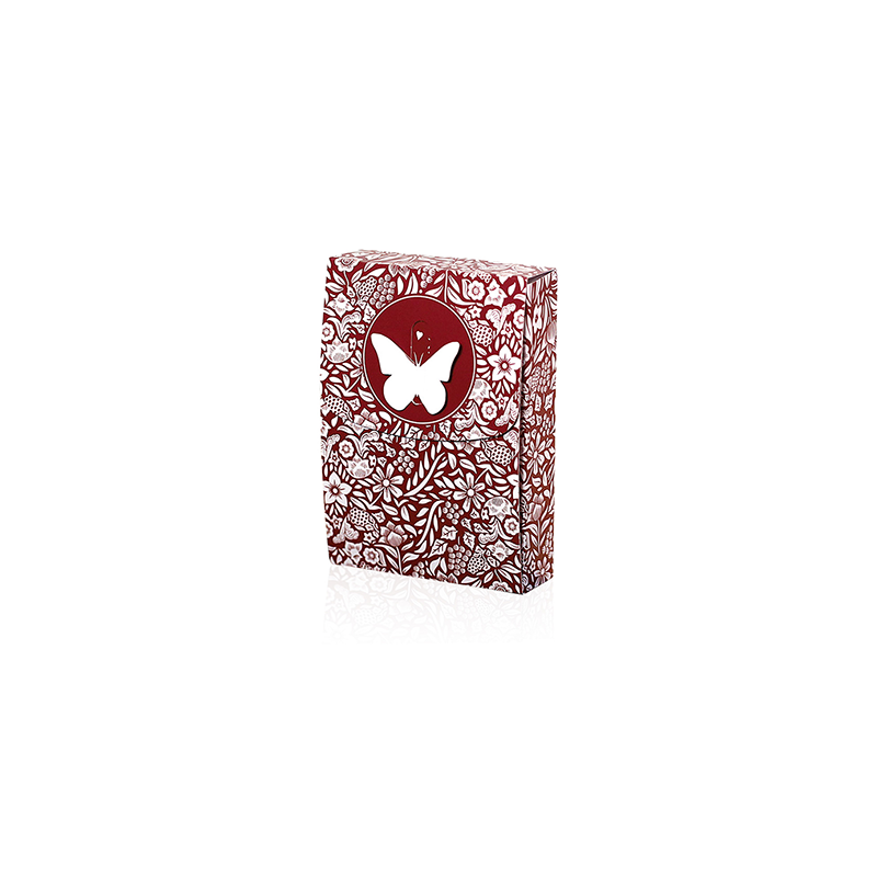 Butterfly Playing Cards Marked (Red) 3rd Edition by Ondrej Psenicka wwww.magiedirecte.com