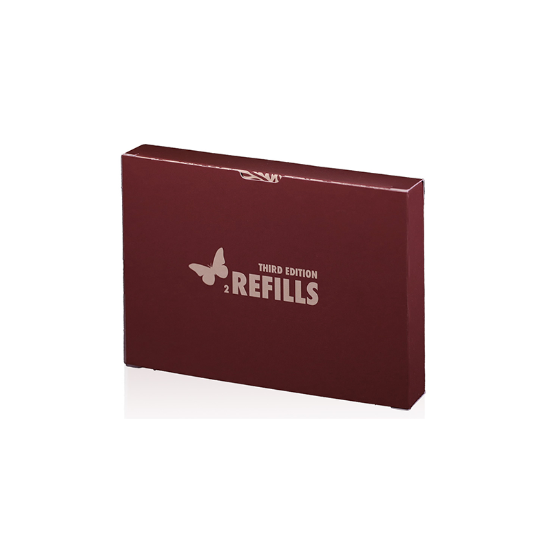 REFILL BUTTERFLY -  Rouge 3rd Edition - (2 pack) wwww.magiedirecte.com