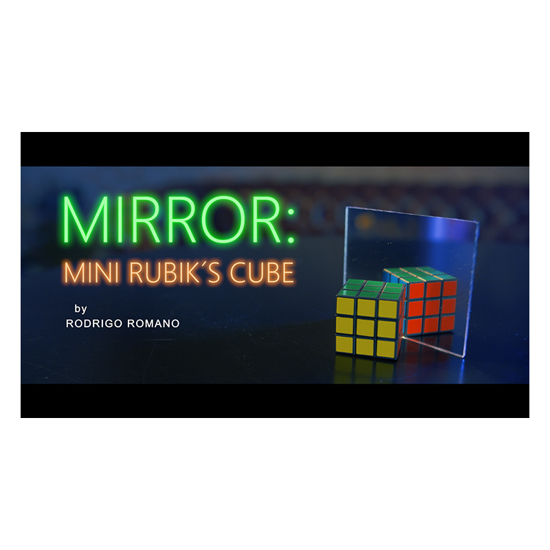 MIRROR MINI RUBIK CUBE - Rodrigo Romano wwww.magiedirecte.com