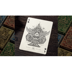 Harry Potter (Yellow-Hufflepuff) Playing Cards by theory11 wwww.magiedirecte.com