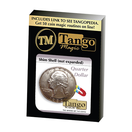 Shim Shell Quarter Dollar by Tango - Trick (D0084) wwww.magiedirecte.com
