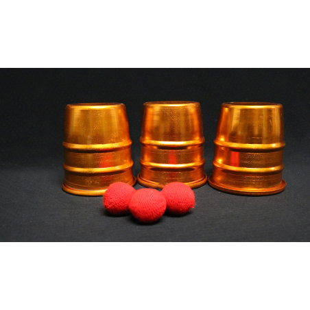 Cups & Balls - (Copper) wwww.magiedirecte.com