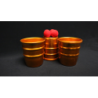 Cups & Balls (Copper) by Zanders Magical Apparatus - Trick wwww.magiedirecte.com