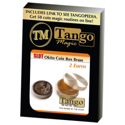 SLOT OKITO COIN BOX Brass (2 Euro) - Tango wwww.magiedirecte.com