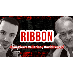 RIBBON CAAN RED (Gimmicks and Online Instructions) by Jean-Pierre Vallarino - Trick wwww.magiedirecte.com