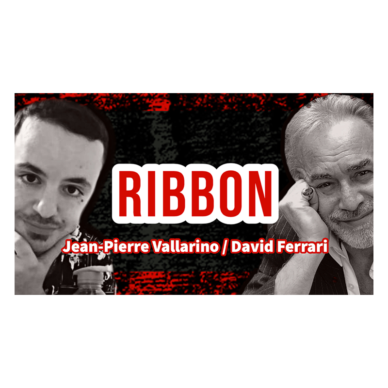 RIBBON CAAN RED (Gimmicks and Online Instructions) by Jean-Pierre Vallarino - Trick wwww.magiedirecte.com
