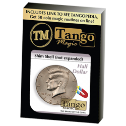 Shim Shell Half Dollar NOT Expanded (D0083) by Tango - Trick wwww.magiedirecte.com