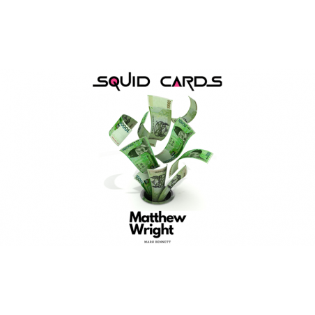 SQUID CARDS (Gimmicks and Online Instruction) by Matthew Wright - Trick wwww.magiedirecte.com