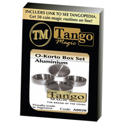 O-Korto Box Set Aluminum by Tango - Trick (A0020) wwww.magiedirecte.com