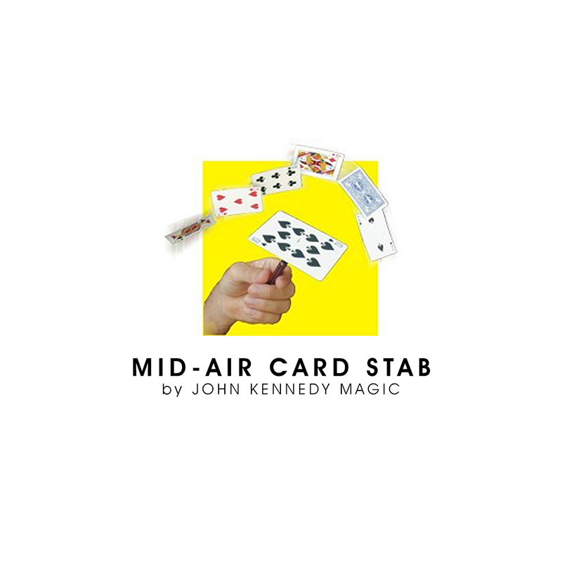Mid-Air Card Stab (Gimmicks and Online Instructions) by John Kennedy Magic - Trick wwww.magiedirecte.com