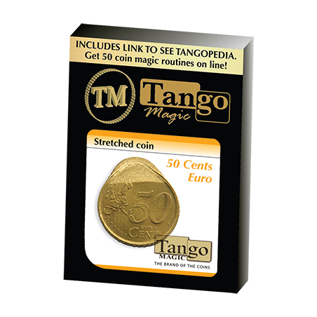 Stretched Coin 50 cents Euro by Tango - Trick (E0074) wwww.magiedirecte.com
