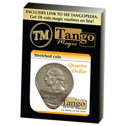 Stretched Coin Quarter Dollar by Tango- (D0095) wwww.magiedirecte.com