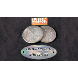 MORGAN REPLICA DOLLAR DOUBLE SIDED TAIL by Lion Miracle - Trick wwww.magiedirecte.com