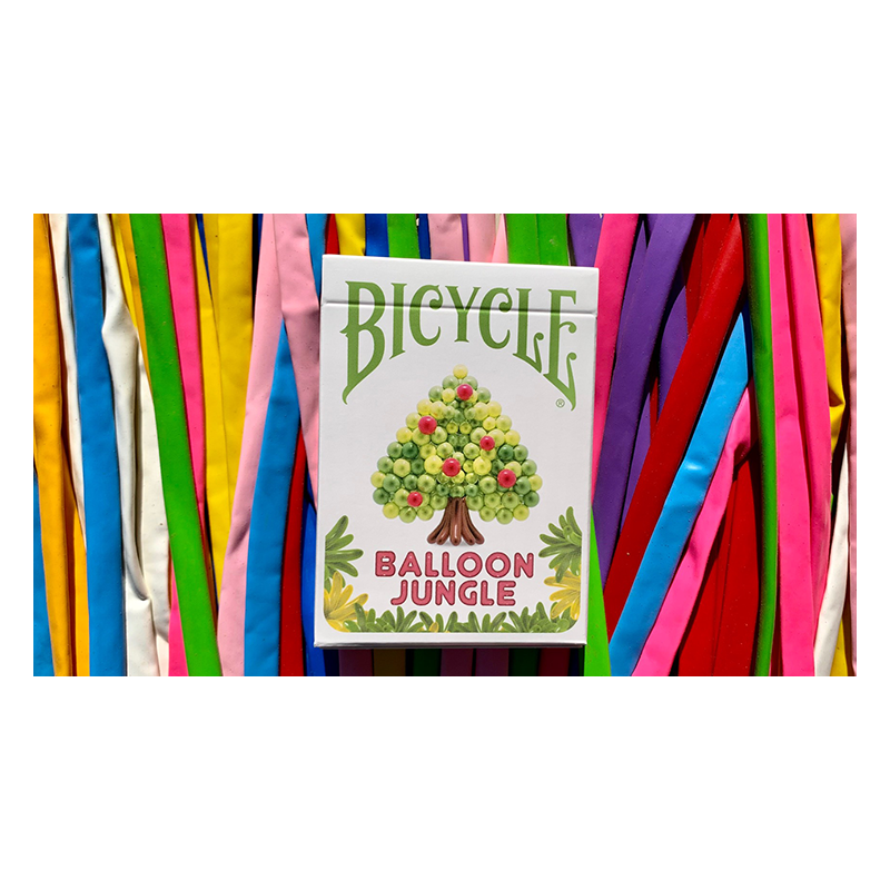 Bicycle Balloon Jungle Playing Cards wwww.magiedirecte.com