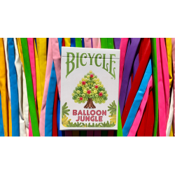 STRIPPER BICYCLE BALLOON JUNGLE wwww.magiedirecte.com
