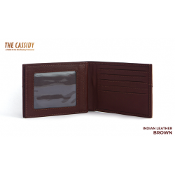 THE CASSIDY WALLET BROWN by Nakul Shenoy - Trick wwww.magiedirecte.com