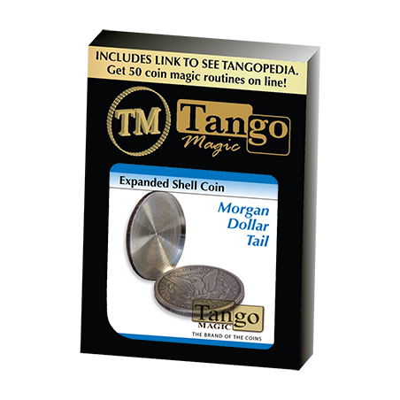 Expanded Shell Coin - Morgan Dollar (Tail) (D0099) by Tango - Trick wwww.magiedirecte.com