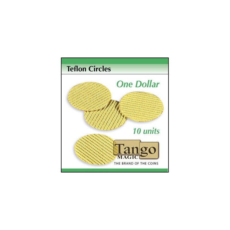 TEFLON CIRCLES DOLLAR (10 unités) - Tango wwww.magiedirecte.com