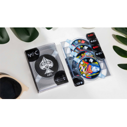 Black Transparent Playing Cards by MPC wwww.magiedirecte.com