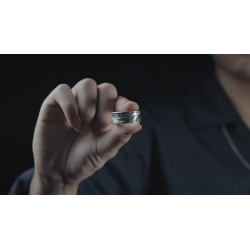Morgan Coin Ring (Medium) by Alchemist Metal Company- Trick wwww.magiedirecte.com