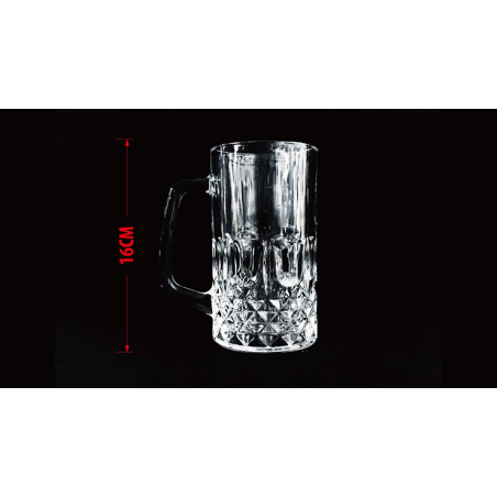 SELF EXPLODING BEER GLASS - (16cm) wwww.magiedirecte.com