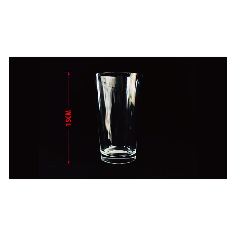 SELF EXPLODING DRINKING GLASS STD - (15cm) wwww.magiedirecte.com