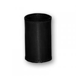 Leather Coin Cylinder (Black, Dollar Size)- Tricks wwww.magiedirecte.com