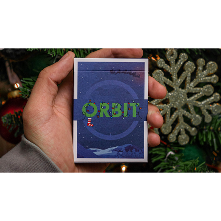 Orbit Christmas Playing Cards wwww.magiedirecte.com