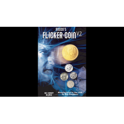 FLICKER COIN V2 (Euro 50 Cent) by Rocco - Trick wwww.magiedirecte.com